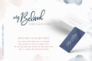 My Beloved ~ Script & Serif Font, a Script Font by Chantal Nijhof (Thumbnail 2 of 16)