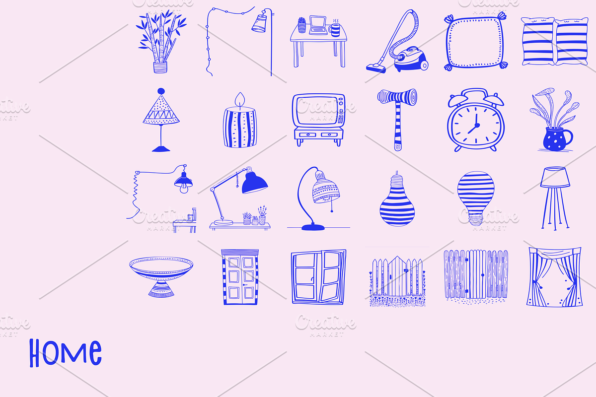 1001 Cute Doodles Bundle, an Object Illustration by Danil Polshin (Photo 35 of 65)