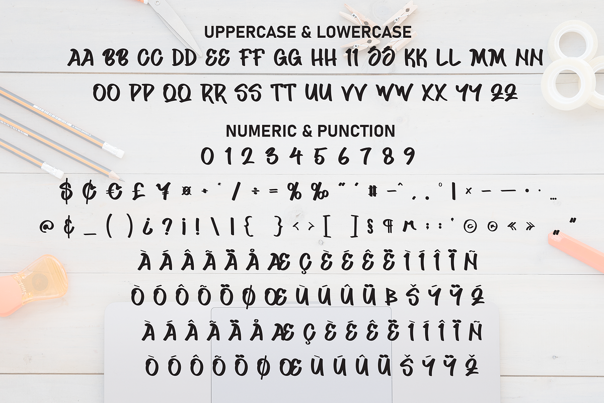 Monday | Script Font, a Script Font by Scratchones (Photo 7 of 8)