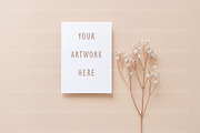 Card Mockup 5x7 Card Digital Mockup, a Print Template by BirdieFrames (Thumbnail 2 of 3)