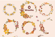 Flower Power - Retro Vectors, an Illustration by Twigs and Twine (Thumbnail 5 of 9)