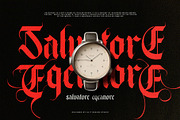 Makhor Metal Blackletter Font, a Blackletter Font by alit design (Thumbnail 4 of 20)
