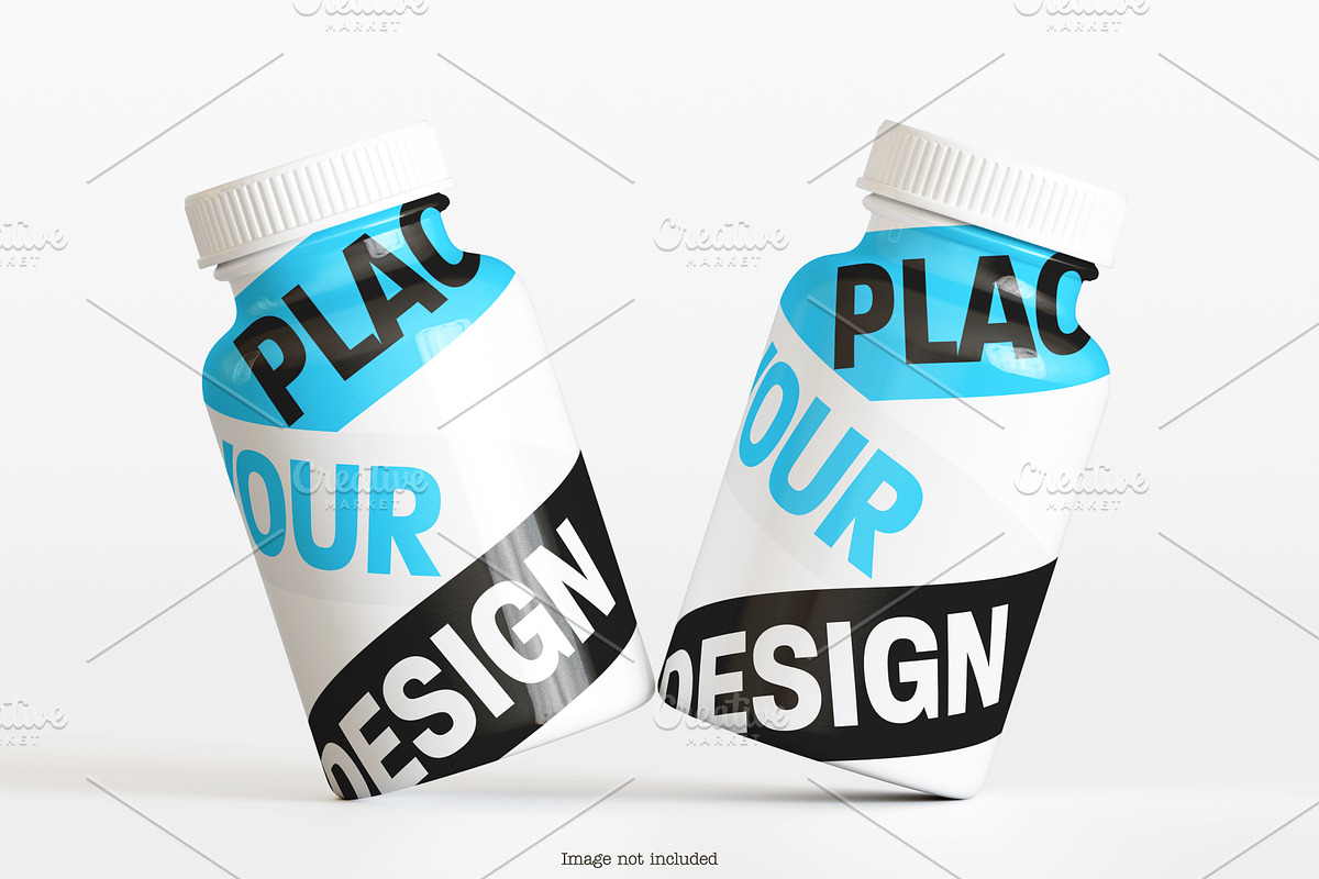 Pills Bottle Mockup Bundles, a Packaging Mockup by Ambo Ampeng (Photo 13 of 26)