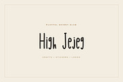 High Jejeg – Playful Slab, a Slab Serif Font by Gookkis Studio (Thumbnail 1 of 17)