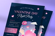 Valentine Night Party Flyer, a Flyer Template by Annora Studio (Thumbnail 4 of 4)