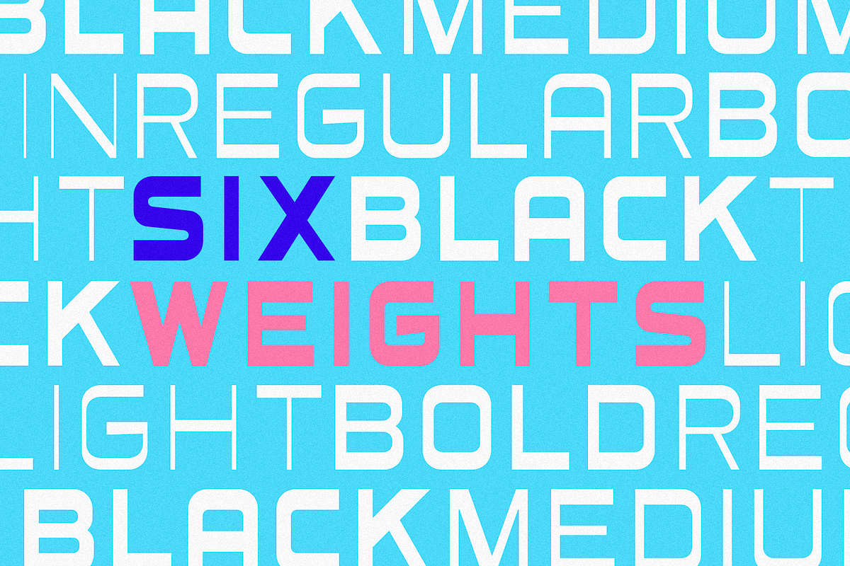 Vulka Reverse Contrast Typeface preview 8