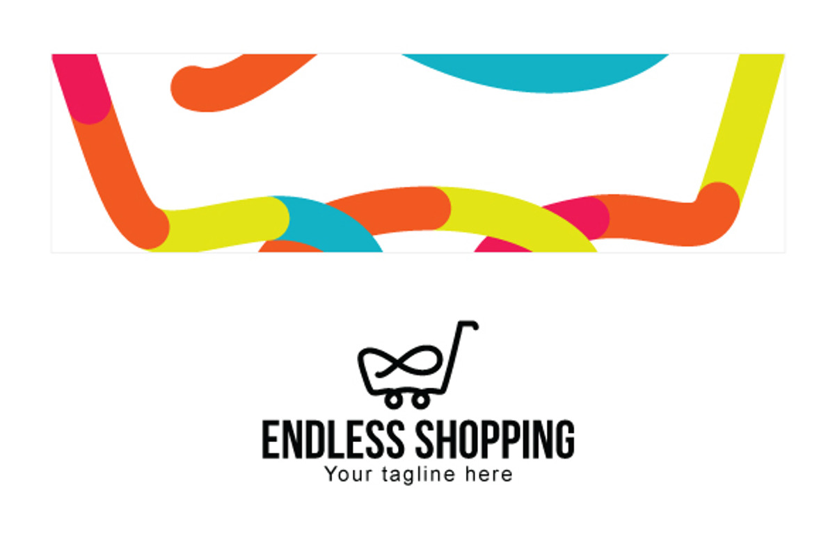 Endless Shopping Stock Logo Template, a Branding & Logo Template by VecRas