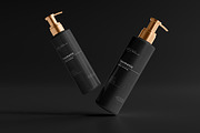 Dark Cosmetic Branding Mockups, a Cups & Container Mockup by pmvch (Thumbnail 23 of 86)