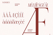 Wondrey - Modern Elegant Branding, a Serif Font by Qweera Studio (Thumbnail 12 of 12)