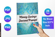 Money Savings Journal Prompts, a Templates & Theme by Designmela01 (Thumbnail 2 of 7)