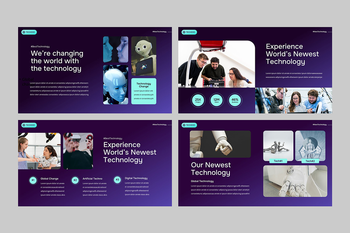 TECHEXO - AI Technology Keynote, a Presentation Template by rgbryand (Photo 4 of 9)