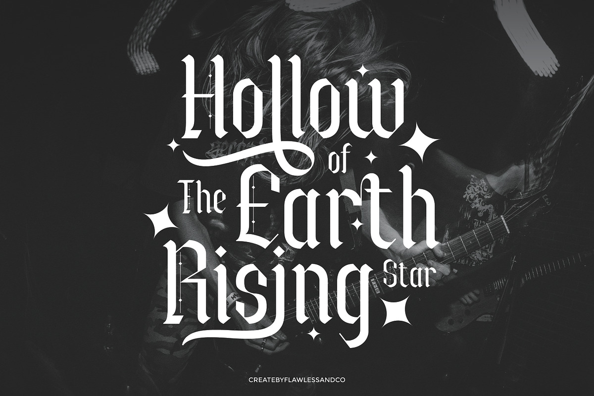 Blackmist - Blackletter Font, a Blackletter Font by Flawless And Co (Photo 4 of 10)