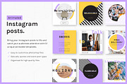 Playful Instagram posts, a Social Media Template by dookit studio (Thumbnail 2 of 7)