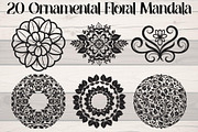 Ornamental Floral Mandala, an Object Graphic by Creativeshirt (Thumbnail 1 of 14)