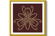 Floral Vector Abstract Pattern, a Decorative Illustration by FineArtStudio (Thumbnail 2 of 3)