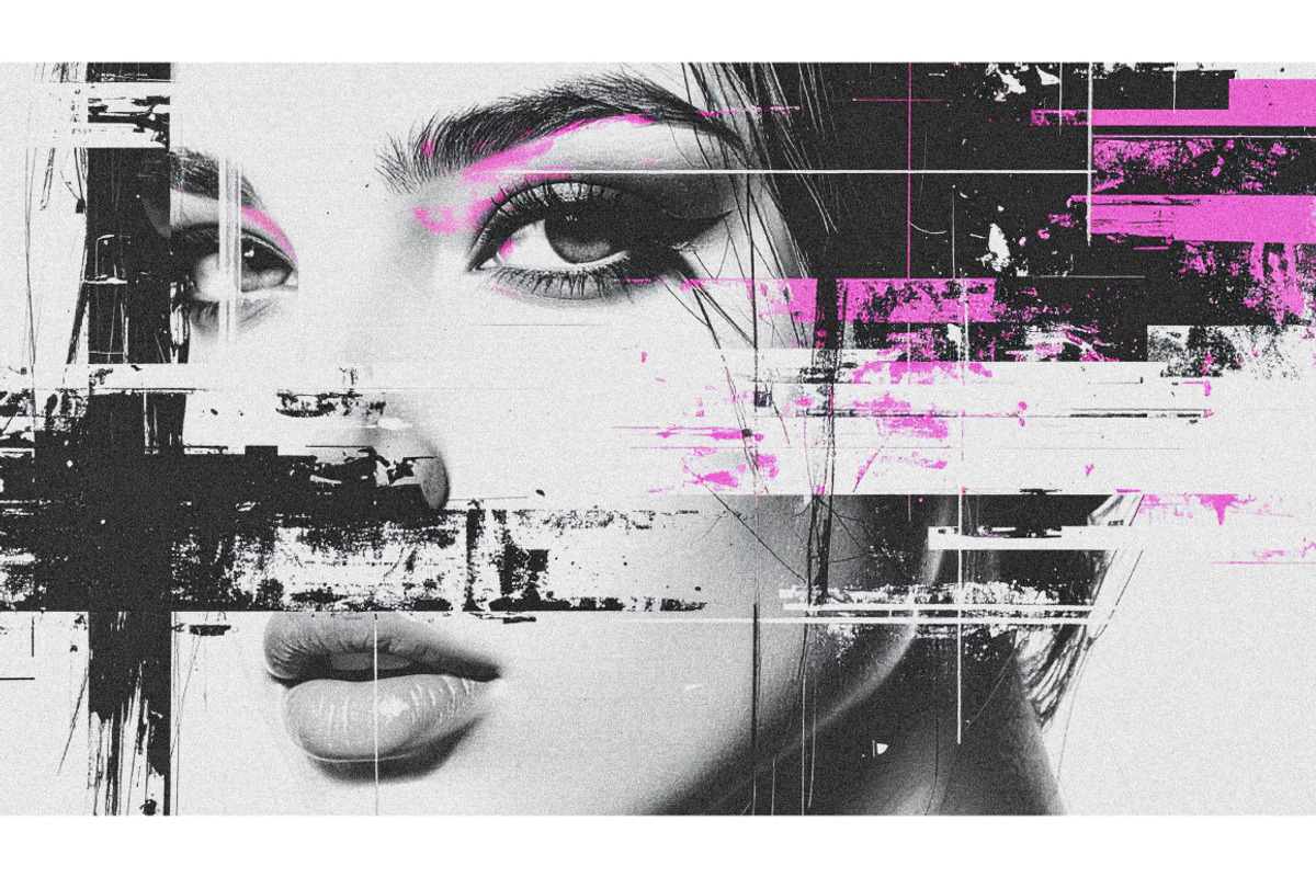 Beautiful Noise 2 Abstract Collages, a Texture Illustration by Offset (Photo 9 of 21)