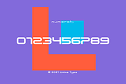 Aurora Display Font, a Font by alpercakici (Thumbnail 2 of 9)