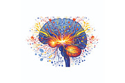 Multiple Sclerosis Awareness Brain, a Person Illustration by Designer_Momina (Thumbnail 7 of 16)