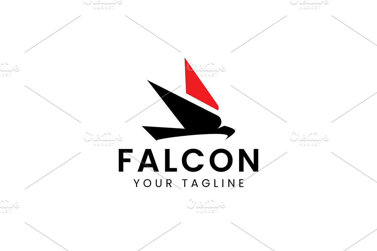 Falcon logo icon illustration, a Branding & Logo Template by Dyn Studio