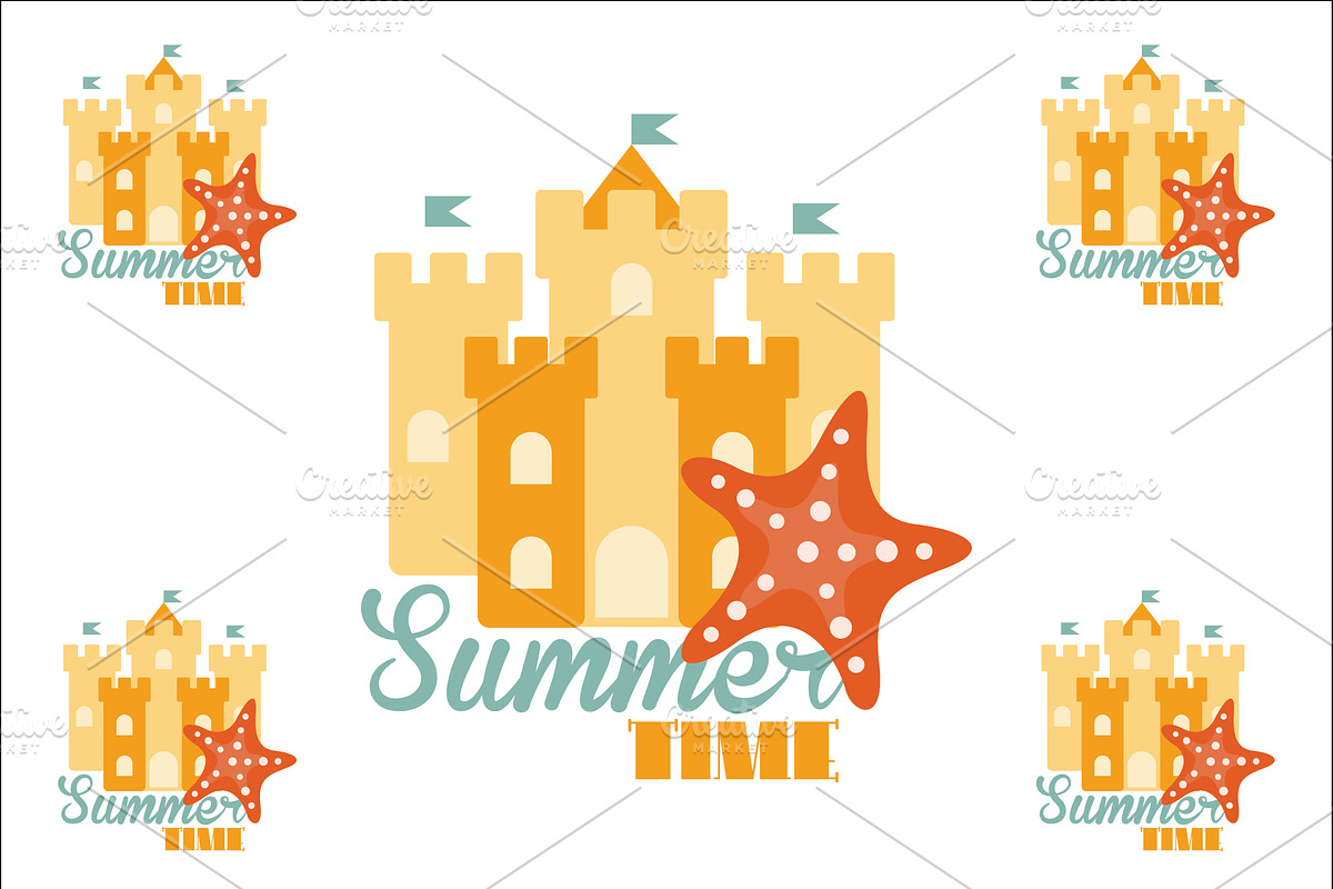 summer time logo design, a Branding & Logo Template by Amazing crafter