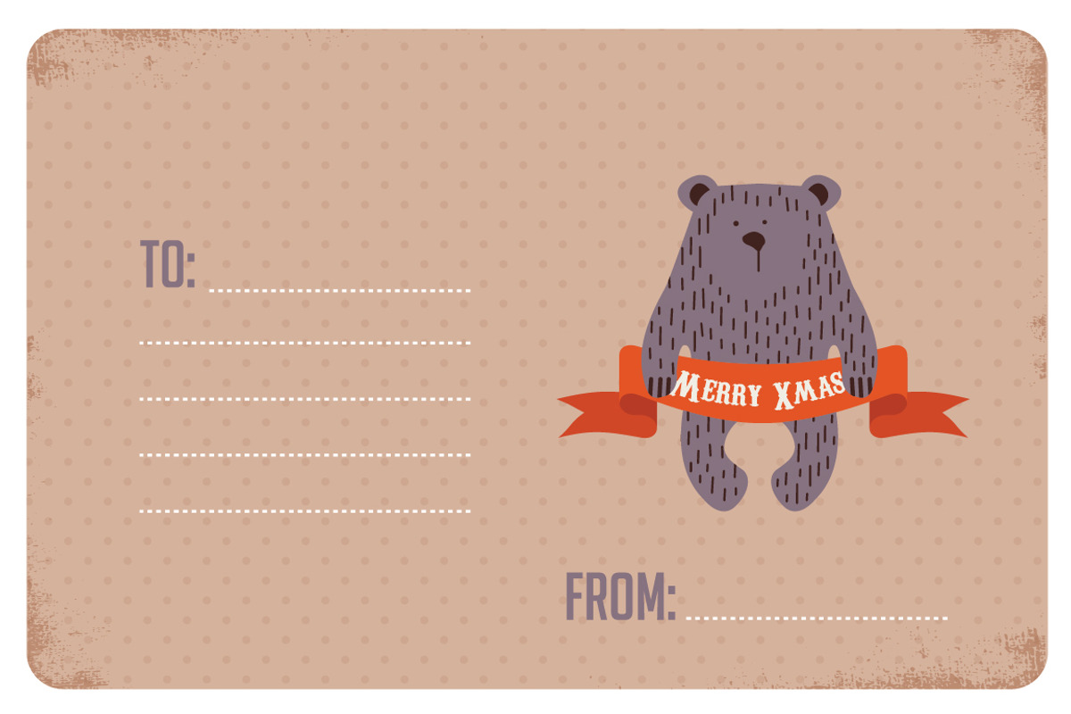 9 Cute Winter/Holiday Greeting Cards, a Graphic by jenny lipets (Photo 9 of 10)