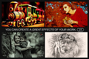 12 Photo Effect Templates, a Layer Style Add-On by iDoodle Studio (Thumbnail 3 of 6)