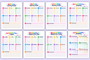 Cleaning & Home Reset Planner, a Stationery Template by Mustafiz (Thumbnail 3 of 4)