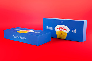 Pasta Packing - Box Mockup