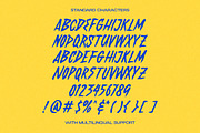 Wild Thunder - Energy Drink Font, a Handwritten Font by Letterhend Studio (Thumbnail 4 of 9)