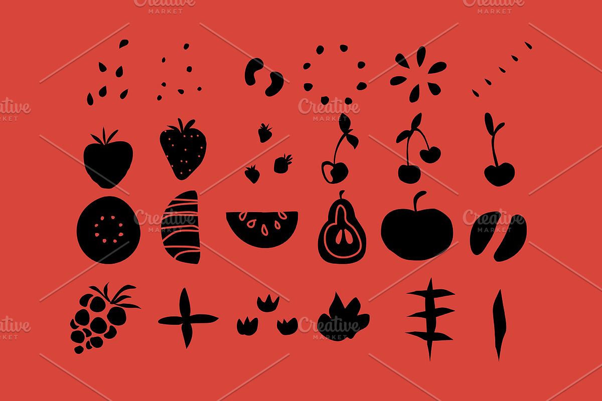 216 BAKERY CLIPART - VECTOR SHAPES, a Decorative Illustration by JuDesign (Photo 9 of 21)