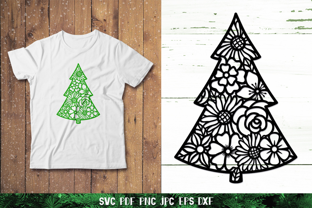 Christmas Tree Silhouette Set, a Graphic by Digital_Craftyfox (Photo 20 of 20)