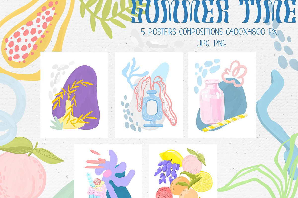 Collection of Summer Time, a Pattern Graphic by Antikva17 (Photo 11 of 13)