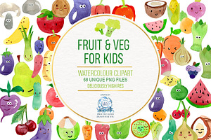 68 Fruit and Veg With Faces Bundle