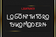 Modern Royale is a Modern Logo Font, a Sans Serif Font by Brown Cupple (Thumbnail 7 of 7)