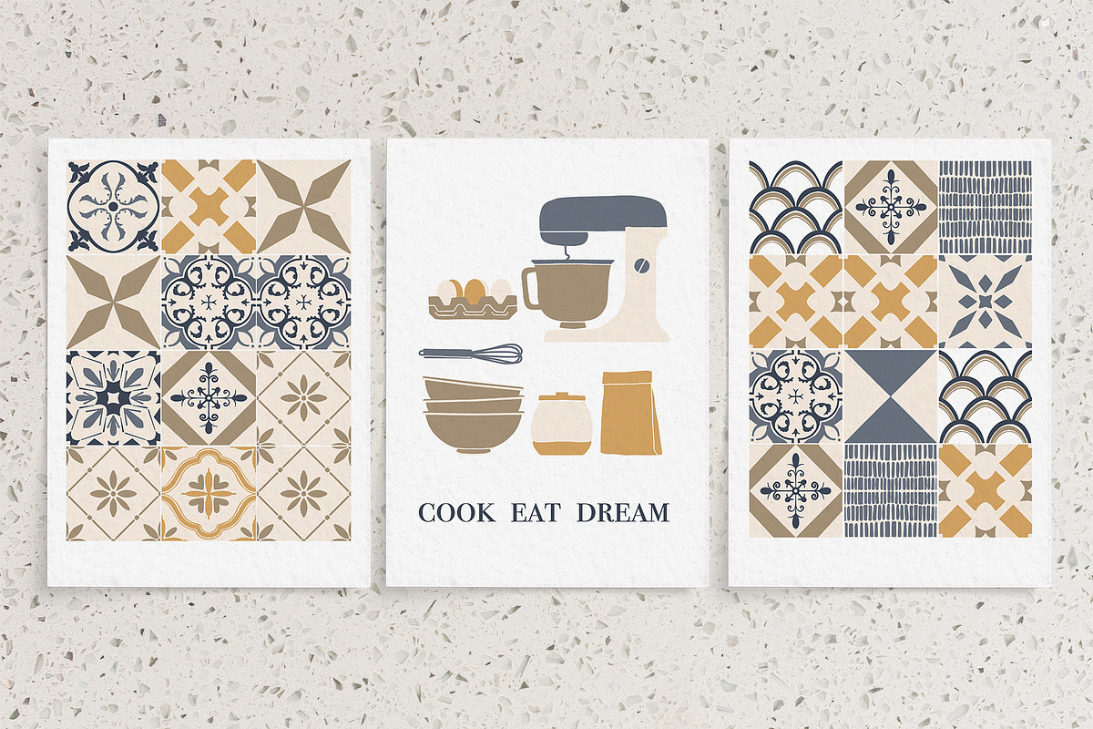Abstract Kitchen vector clipart, a Decorative Illustration by ArtPavo (Photo 11 of 13)