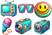 Nostalgic 90s Retro Sublimation, an Illustration by Designworld (Thumbnail 6 of 7)