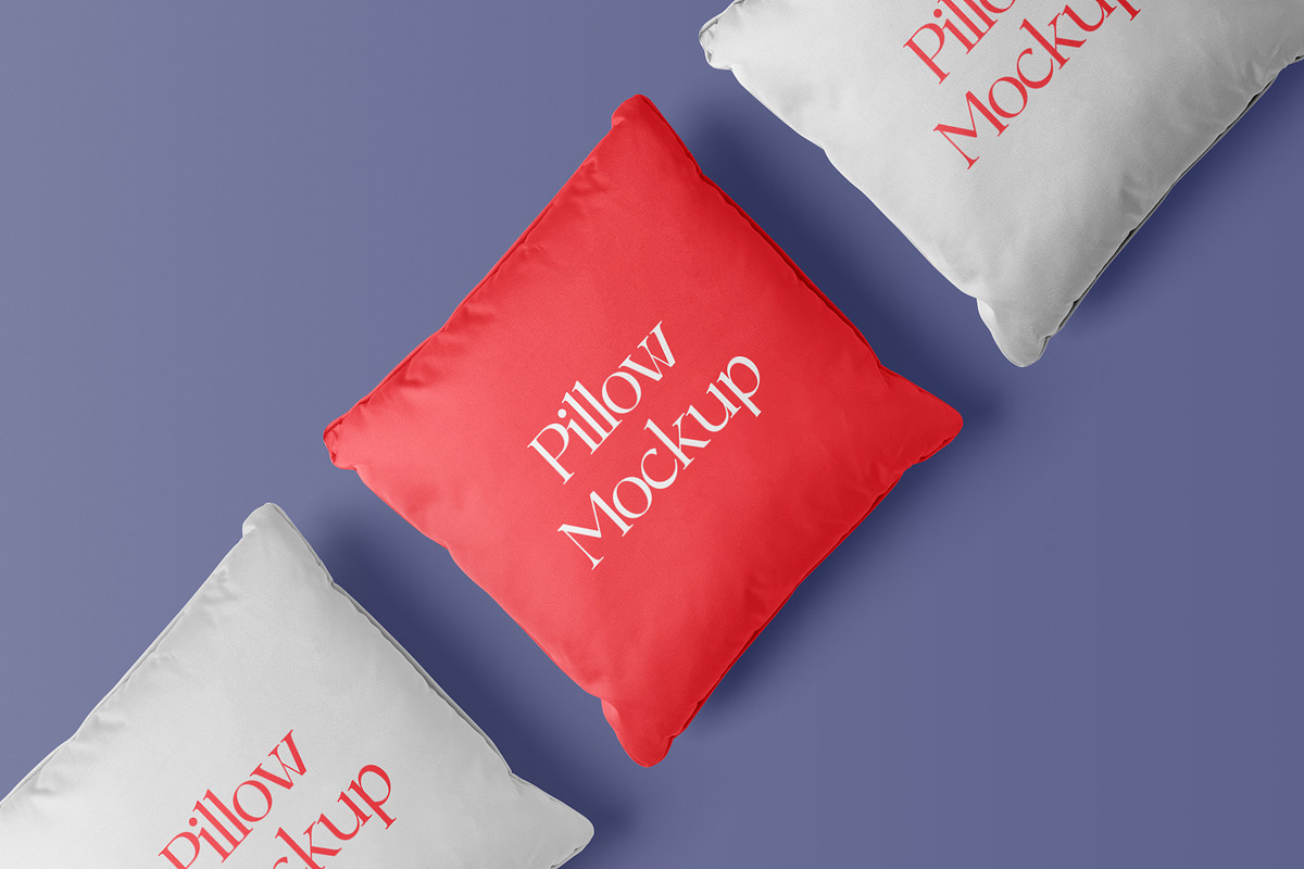 Pillow Set Mockup, an Advertising Mockup by PSD Market (Photo 2 of 11)