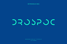 Drospoc - Modern Futuristic Typeface