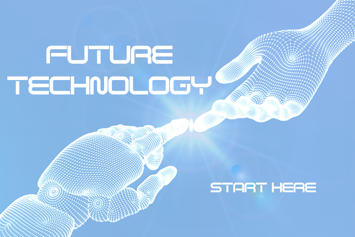 Puertos - Geometric Futuristic Font, a Sans Serif Font by fluffstudio (Photo 6 of 10)