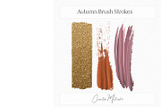 Autumn Brush Strokes Clipart, a Seasonal Illustration by Creative Matrix82 (Thumbnail 6 of 6)