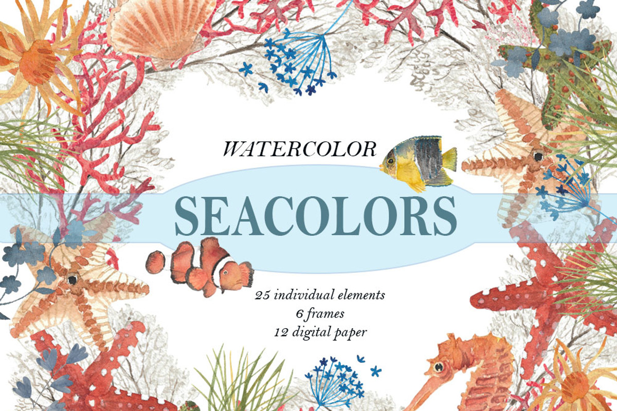 SEA COLORS, an Illustration by patriziamoscone (Photo 1 of 9)
