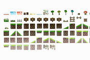 Platformer tileset 1: toon, a Graphic by LudicArts (Thumbnail 4 of 4)