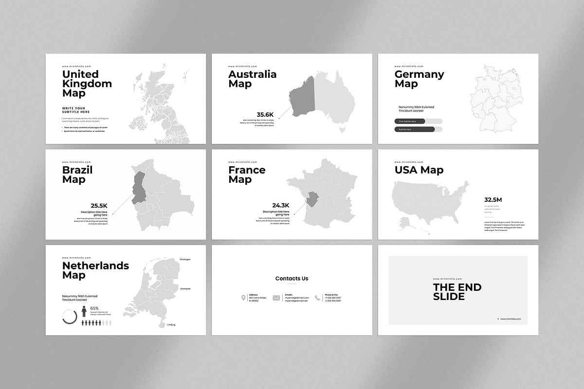 Minml Presentation Template, a Presentation Template by evgenystudio (Photo 27 of 28)