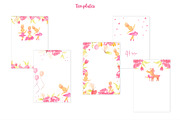 Little Ballerina Watercolor Clipart, an Animal Illustration by natalisart (Thumbnail 8 of 13)
