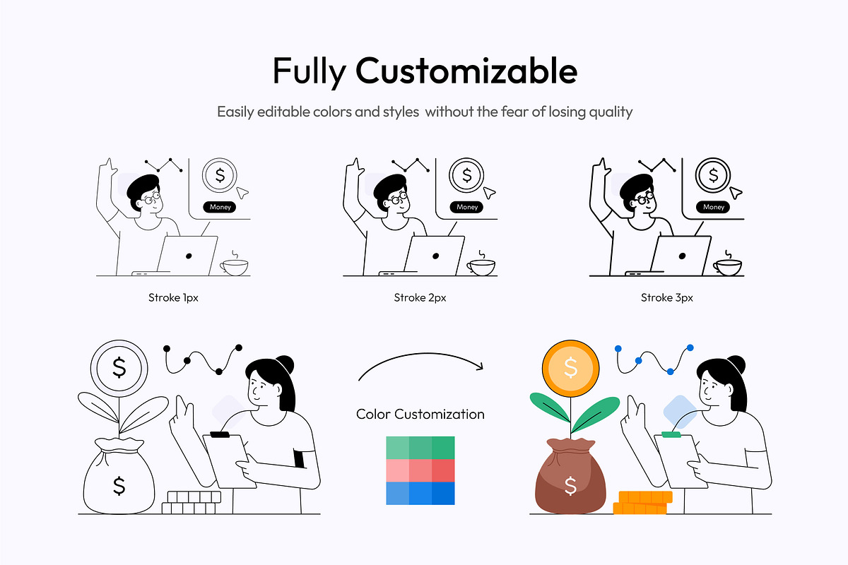 Animated Stock Illustrations