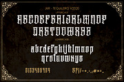 TEQUILERO, a Blackletter Font by jakejarkor (Thumbnail 4 of 8)