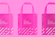 Delivery Bag Mockup, a Packaging Mockup by BlackMockup (Thumbnail 9 of 10)