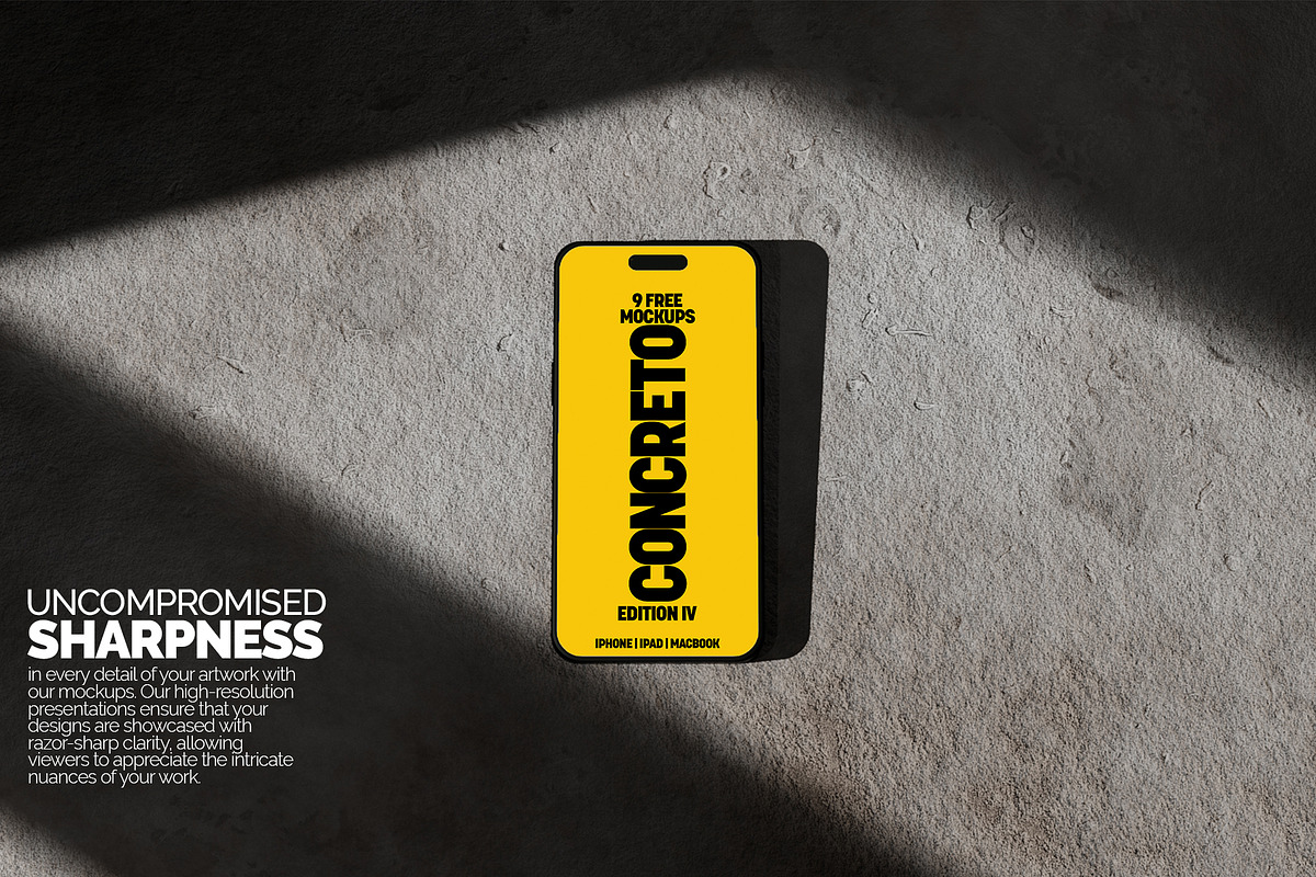 Concreto iPhone Mockup Bundle, an iPhone Mockup by Banana Mockups (Photo 3 of 5)