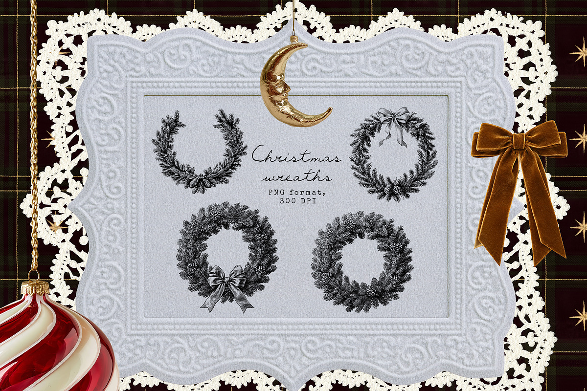 Christmas Collage & illustrations, an Object Graphic by Pamyatka Shop (Photo 10 of 15)