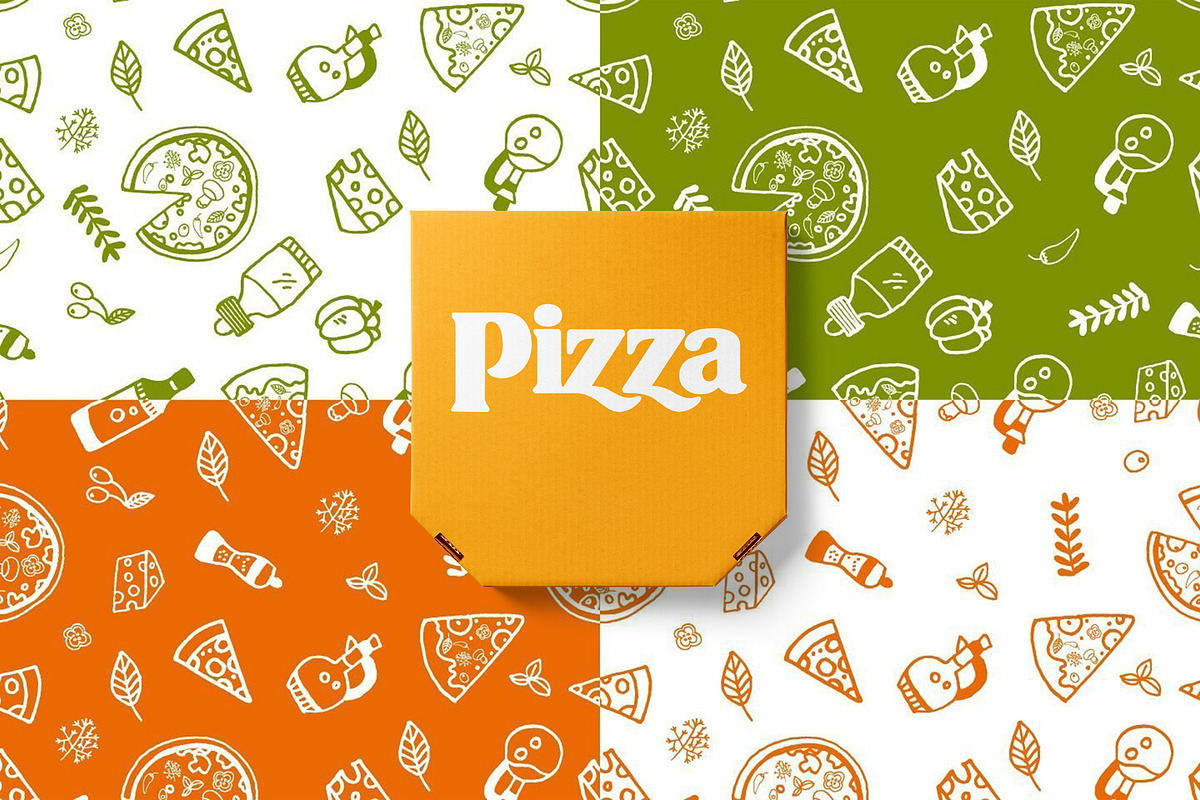 Pizza delivery by courier MockUp, a Merchandise Mockup by PSD Market (Photo 13 of 16)